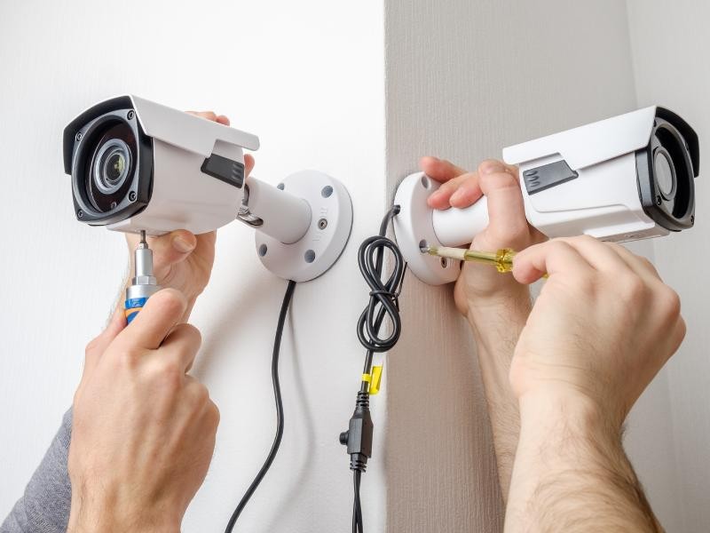 Instalação de Câmeras de Vigilância